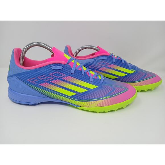 Adidas MESSI F50 Pro TF Soccer Turf Shoe Men\'s Size 9.5 Blue Pink IE1219 Cleats main image 15
